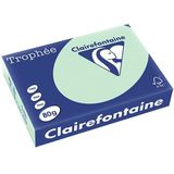 Clairefontaine gekleurd papier groen 80 grams A4 (500 vel)