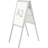 Maul stoepbord aluminium A2