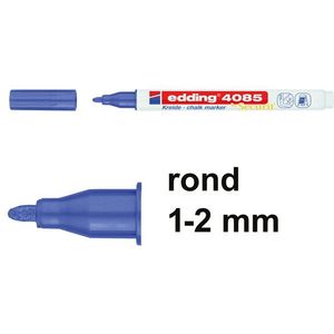 Edding 4085 krijtstift metallic paars (1 - 2 mm rond)