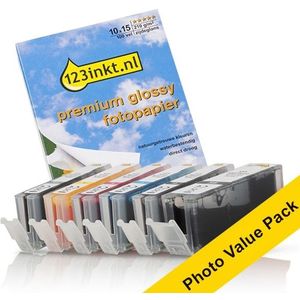 Canon PGI-530 / CLI-531 photo value pack Inktcartridge (123inkt huismerk)