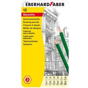 Eberhard Faber Artist Color potloden in bliketui (12-delig)