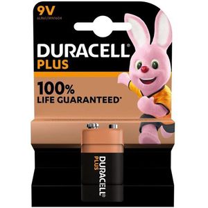 Duracell Plus Alkaline 9V batterijen - 1 stuk