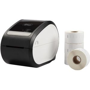 123inkt Labelprinter LW650 - bundel met 4 rollen brede adresetiketten