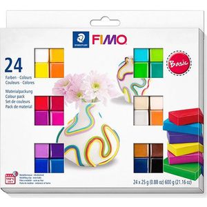 Staedtler Fimo klei soft 25g basis (24 stuks)