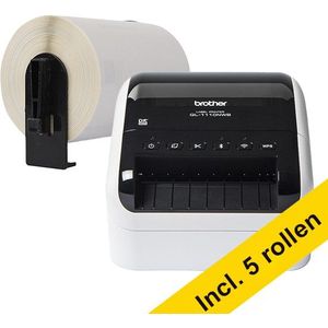 Brother QL-1110NWBc professionele labelprinter met wifi + 5 verzendlabel rollen