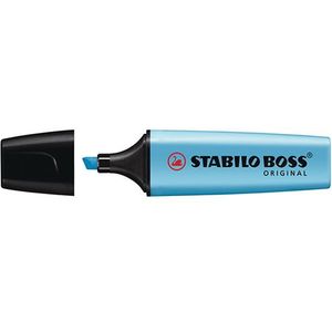 Stabilo BOSS markeerstift fluorescerend blauw