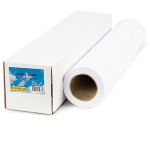 123inkt Glossy paper roll 610 mm (24 inch) x 30 m (190 grams)