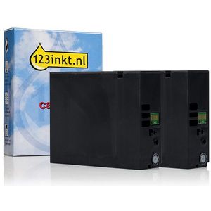 Canon PGI-2500XL dubbelpak zwart Inktcartridge (123inkt huismerk)