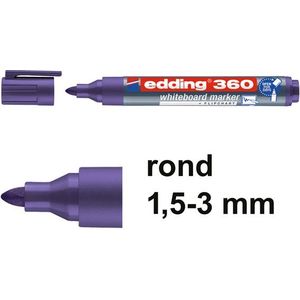 Edding 360 whiteboard marker violet (1,5 - 3 mm)