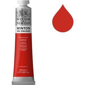 Winsor & Newton Winton olieverf 682 vermilion hue (200ml)