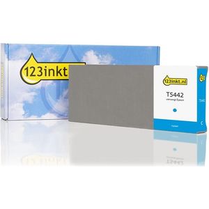 Epson T5442 inktcartridge cyaan hoge capaciteit (123inkt huismerk)