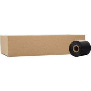 123inkt huismerk vervangt Zebra 2100 wax ribbon (02100BK08045) 80 mm x 450 m (12 ribbons)