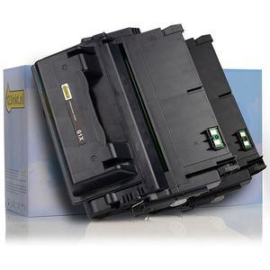 123inkt huismerk vervangt HP 61X (C8061D) toner zwart dubbelpak hoge capaciteit
