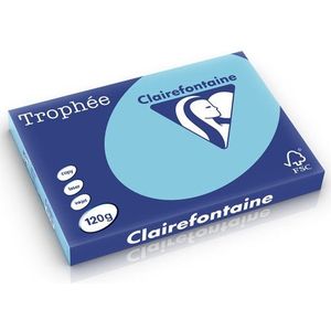 Clairefontaine gekleurd papier helblauw 120 grams A3 (250 vel)