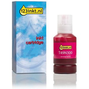 Epson T49N300 inktfles magenta (123inkt huismerk)