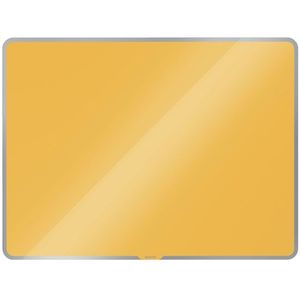 Leitz Cosy magnetisch glasbord 80 x 60 cm warm geel