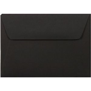 Clairefontaine gekleurde enveloppen zwart C6 120 grams (5 stuks)