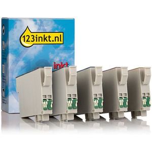 Epson aanbieding: 503 (T09Q6) serie 2x zwart + 3 kleuren Inktcartridge (123inkt huismerk)