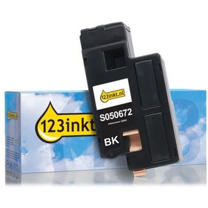 Epson S050672 toner zwart (123inkt huismerk)