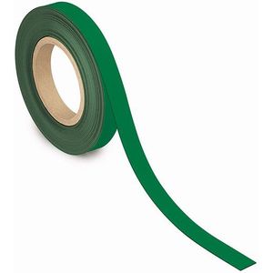 Maul magnetische etiketband uitwisbaar groen 2 cm x 10 m