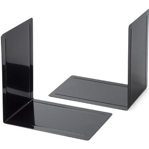 Maul metalen ordnersteunen zwart 24 x 24 x 16,8 cm (2 stuks)