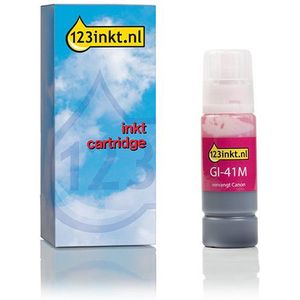 Canon GI-41M inktfles magenta (123inkt huismerk)