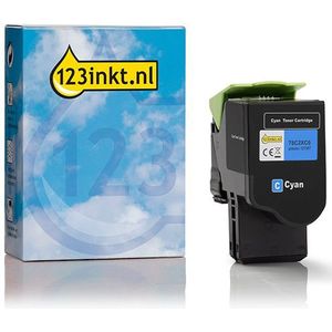 Lexmark 78C2XC0 toner cyaan extra hoge capaciteit (123inkt huismerk)