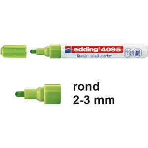 Edding 4095 krijtstift lichtgroen (2 - 3 mm rond)