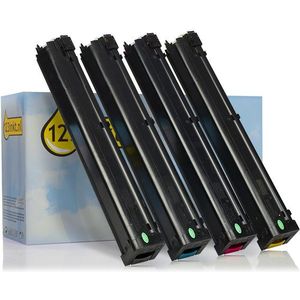 Toner Sharp MX-31GT aanbieding: zwart + 3 kleuren (123inkt huismerk)