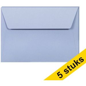 Clairefontaine gekleurde enveloppen lavendel C6 120 grams (5 stuks)