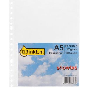 123inkt showtas A5 17-gaats 80 micron (100 stuks)