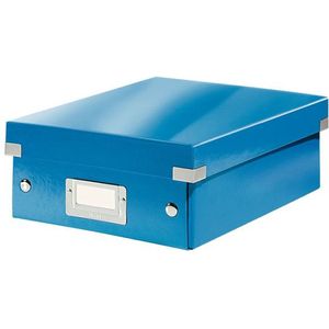 Leitz 6057 WOW kleine sorteerdoos blauw metallic