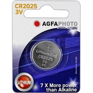 Agfaphoto CR 2025 Lithium knoopcel batterij 1 stuk