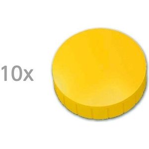 Maul magneten extra sterk 38 mm geel (10 stuks)