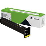 Lexmark - Lxk CS963 - Tonercartridge - Zwart - Retourprogramma