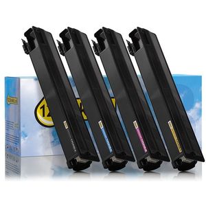 Toner Toshiba T-FC415E aanbieding: zwart + 3 kleuren (123inkt huismerk)