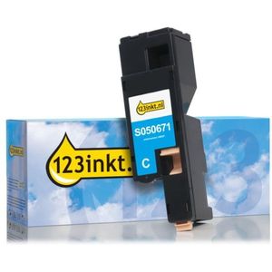 Epson S050671 toner cyaan (123inkt huismerk)
