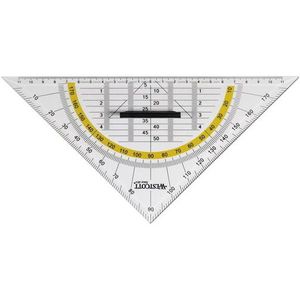 Westcott geodriehoek met greep (24 cm)