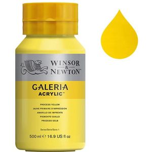 Winsor & Newton Galeria acrylverf 537 process yellow (500 ml)