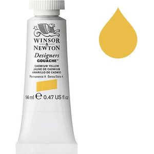 Winsor & Newton Designers gouache 108 cadmium yellow (14 ml)