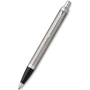 Parker IM Essential balpen stainless steel zilver