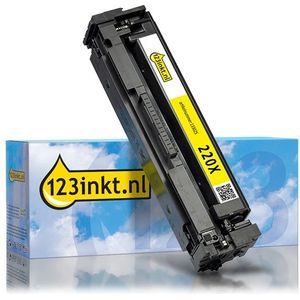 123inkt huismerk vervangt HP 220X (W2202X) toner geel hoge capaciteit