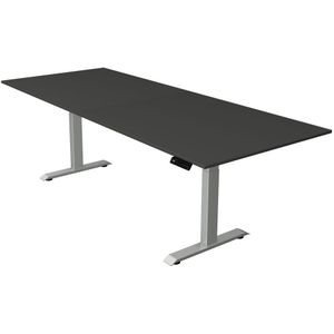 Kerkmann - Zit sta bureau Move-4 antraciet 250x100cm elektrisch