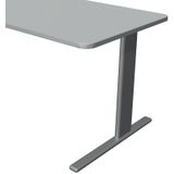 Unic - Comfort Bureau - Grijs - 160x80cm - Melamine