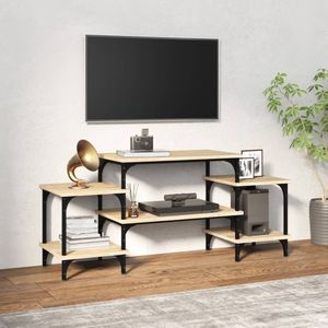 vidaXL-Tv-meubel-117x35x52-cm-bewerkt-hout-sonoma-eikenkleurig