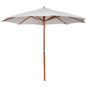 VidaXL Parasol 300x258 cm Zandwit 