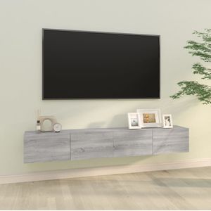 vidaXL-Tv-meubelen-2-st-wandgemonteerd-100x30x30-cm-hout-grijs-sonoma