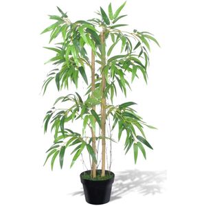 Kunstplant bamboe "Twiggy" met pot 90 cm