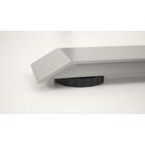 Kerkmann - Zit sta bureau Move-4 licht grijs 140x80cm elektrisch