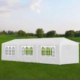 VidaXL Partytent 3x9m Wit - Ruime en Stijlvolle Feesttent